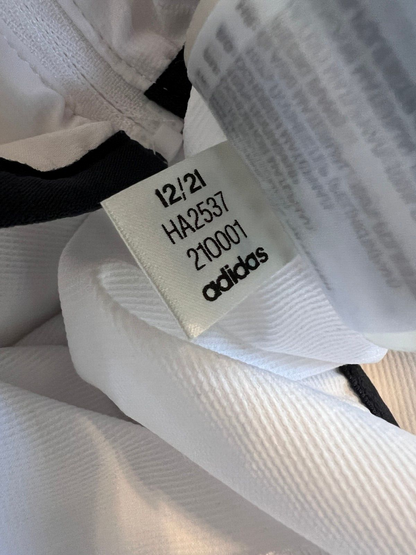 Real Madrid Teamgeist Jacket 2006 x 2021 White Soccer Adidas HA2537 Mens Size M
