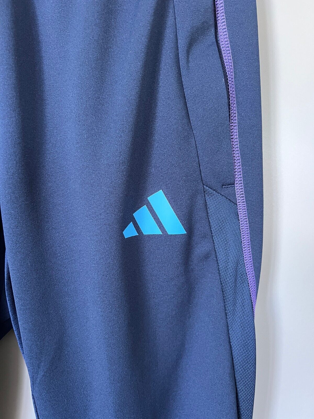 Argentina Tiro 23 Training Pants Blue Football Soccer Adidas HF3914 Mens Size S