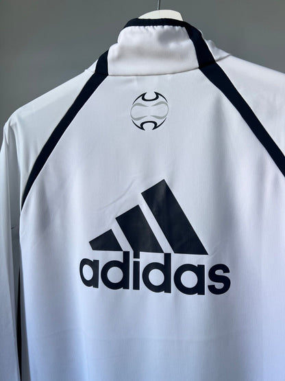 Real Madrid Teamgeist Jacket 2006 x 2021 White Soccer Adidas HA2537 Mens Size M