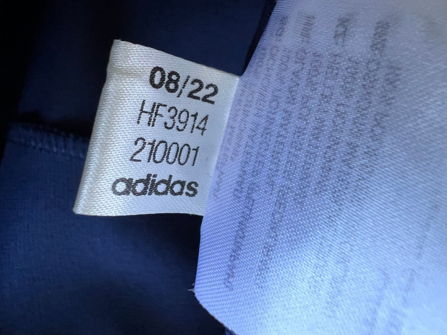 Argentina Tiro 23 Training Pants Blue Football Soccer Adidas HF3914 Mens Size M