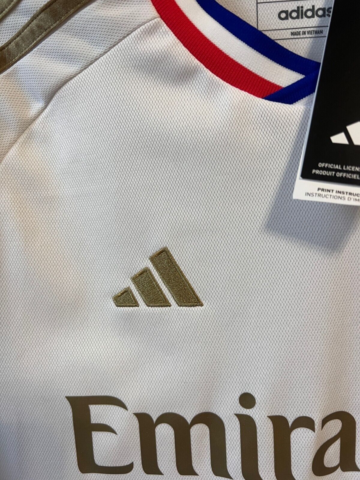 Olympique Lyonnais 23/24 Home Jersey Soccer Football Shirt Adidas Size XL Boys