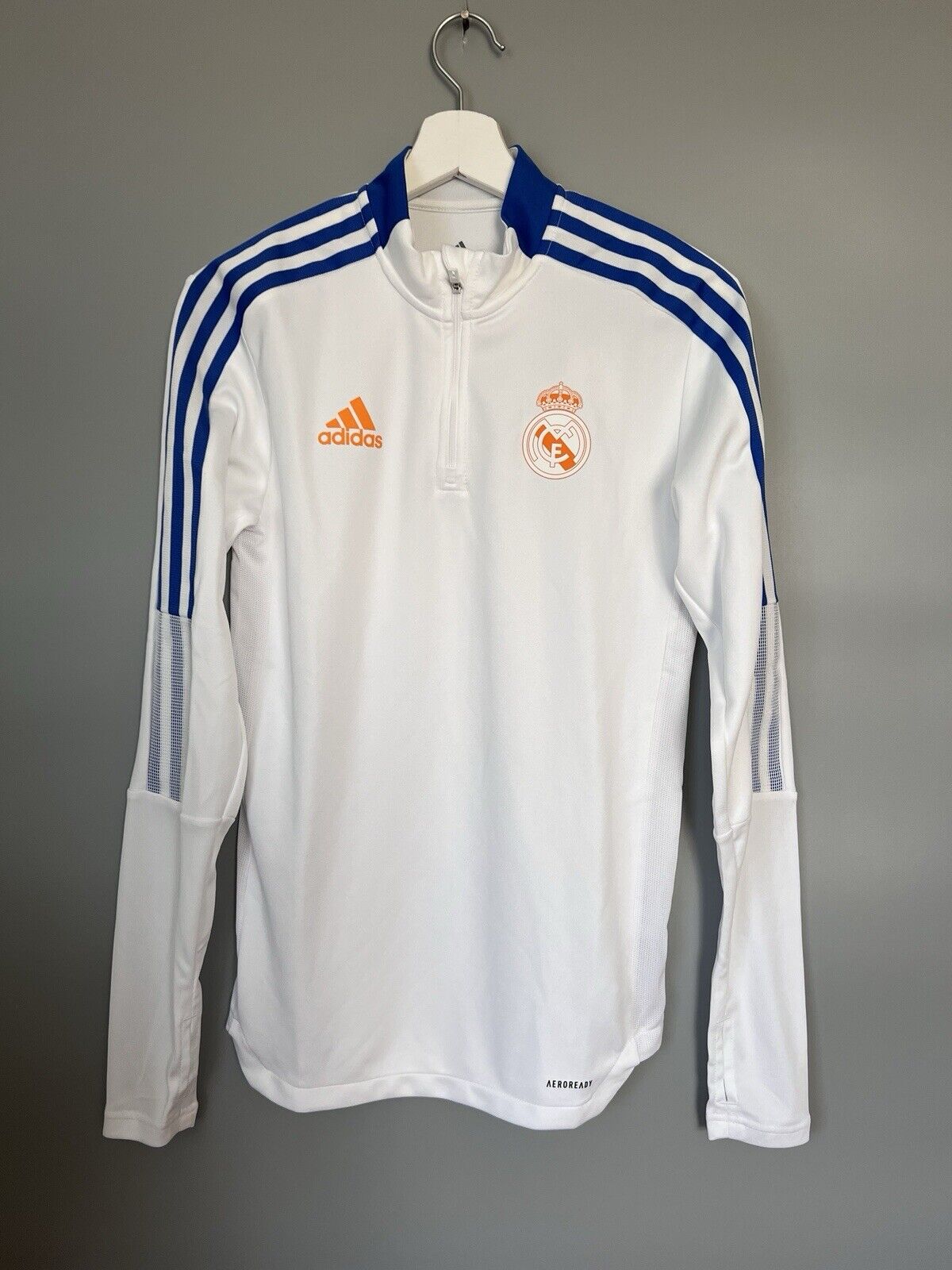 Real Madrid Training Top Football Jacket Adidas Mens GR4328 Adidas Size XS
