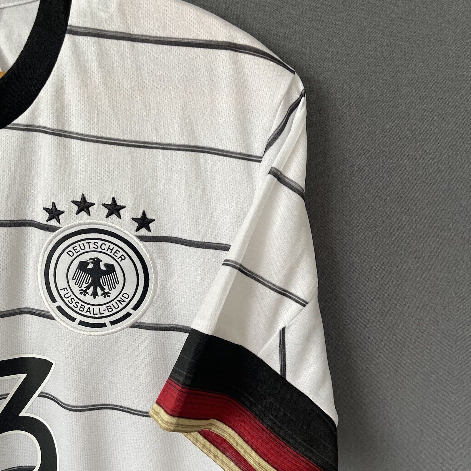 CAN GERMANY JERSEY 2021 HOME SIZE M MENS FOOTBALL SOCCER SHIRT ADIDAS EH6105