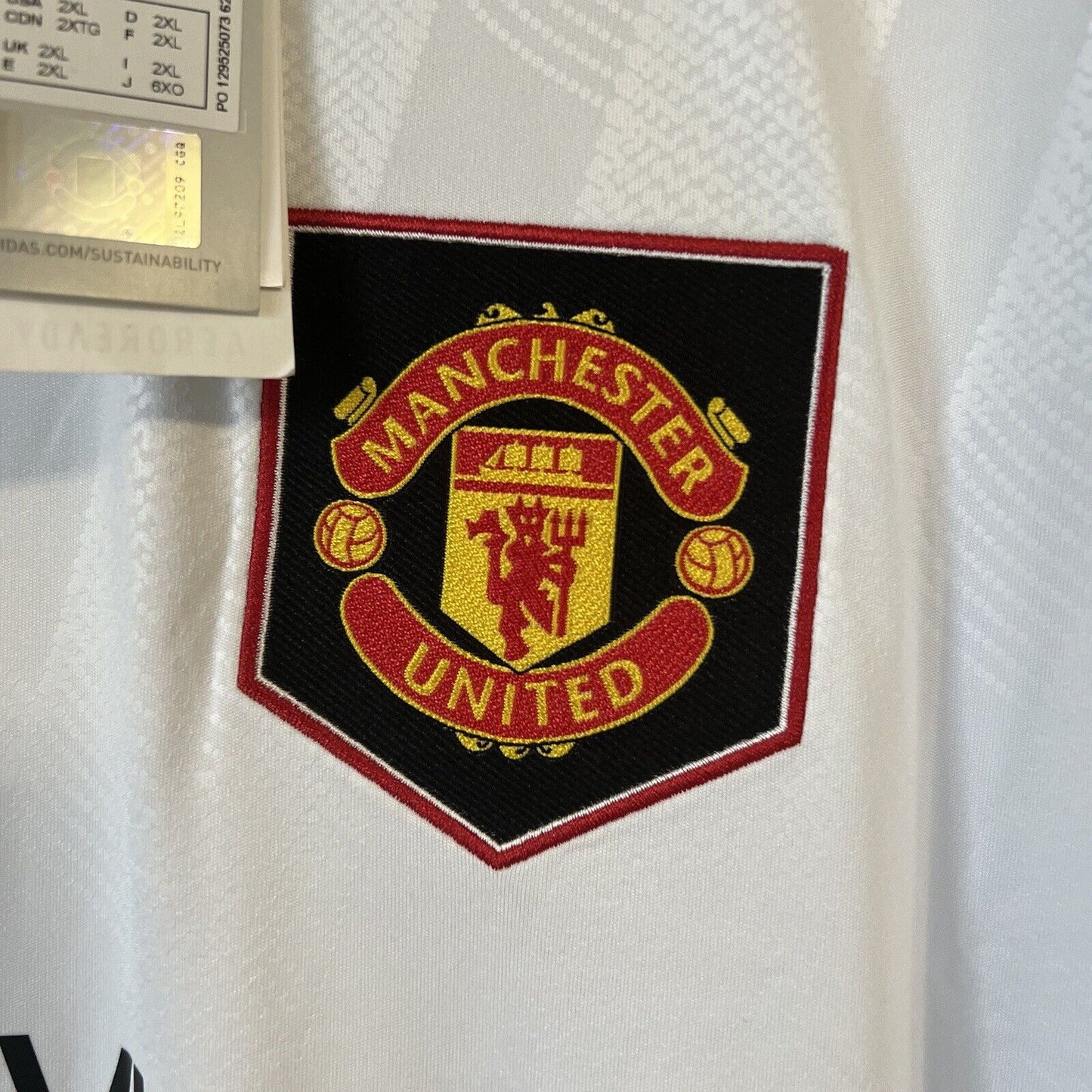Eriksen Manchester United Jersey 2022/23 Away Adidas H13880 Football Shirt XXL