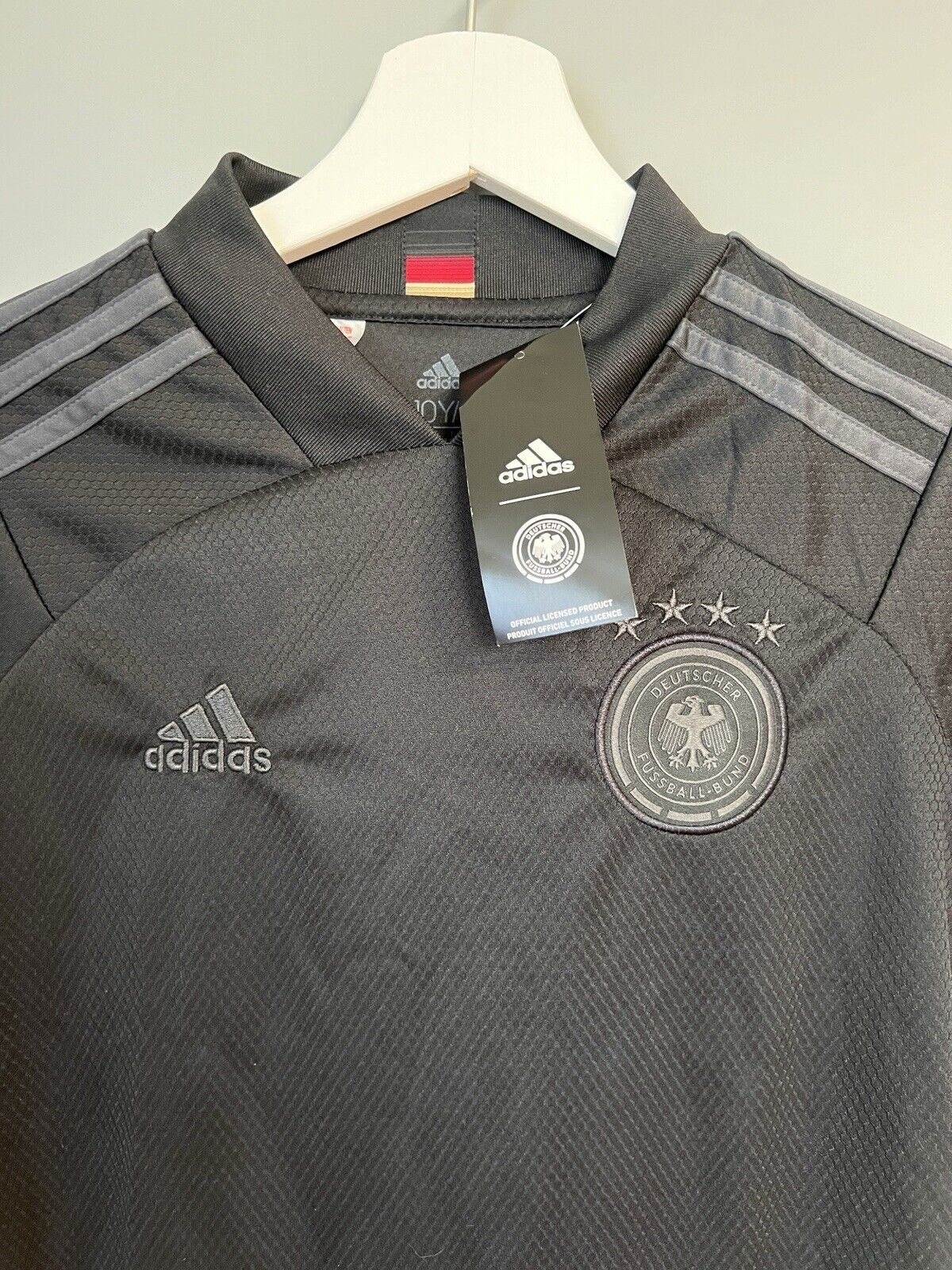 Germany Jersey 2019-21 Away Soccer Football Shirt Adidas EH6114 Boys Size S