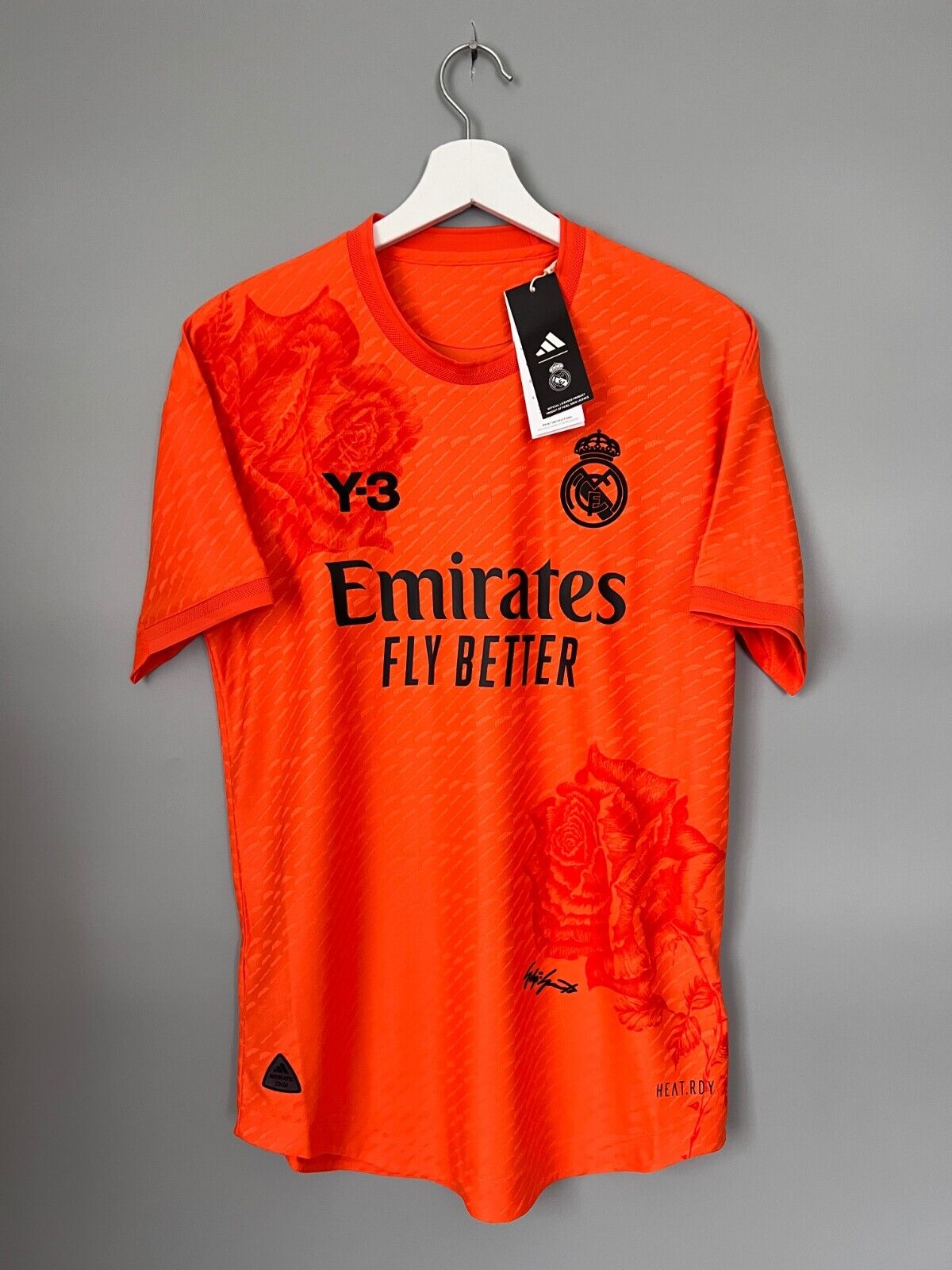 Real Madrid Jersey 23/24 Fourth Soccer Shirt IU0037 Adidas Y-3 Mens Size S