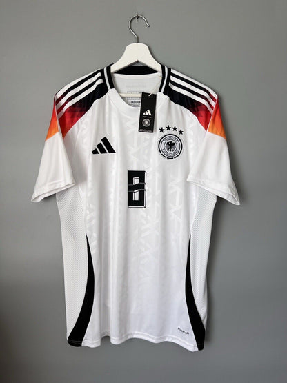 Germany Jersey Euro 2024 Home Soccer Football Shirt Adidas IP8139 Mens Size L