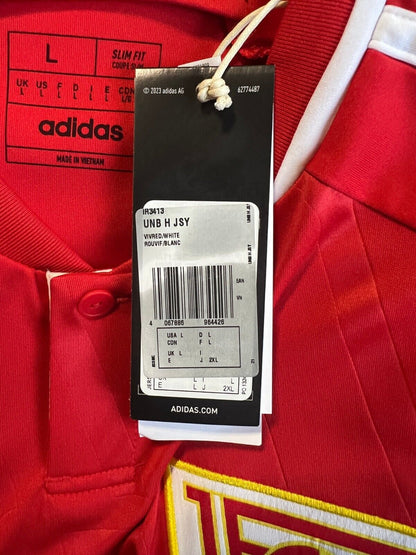 1. FC Union Berlin 23/24 Home Adidas Football Jersey Men's Kit Size L