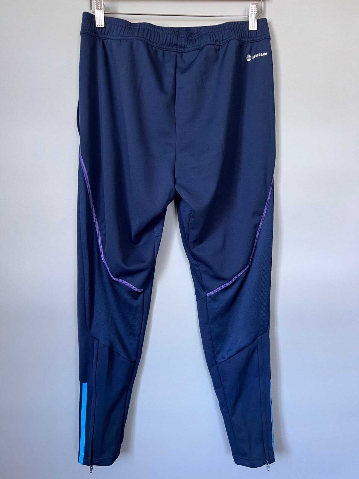 Argentina Tiro 23 Training Pants Blue Football Soccer Adidas HF3914 Mens Size M
