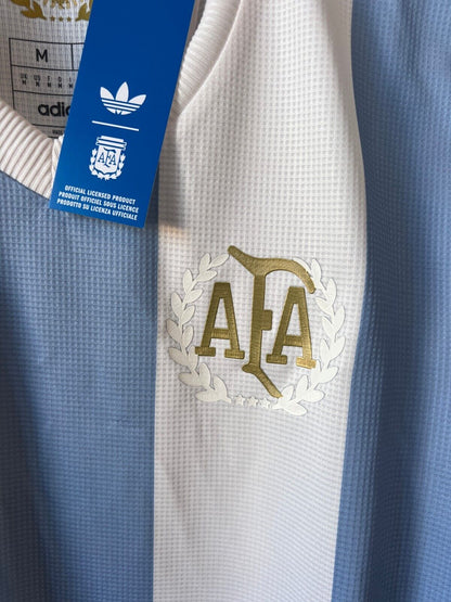 Argentina Jersey Anniversary 2024 Soccer Football Shirt JF2641 Adidas Mens Sz M