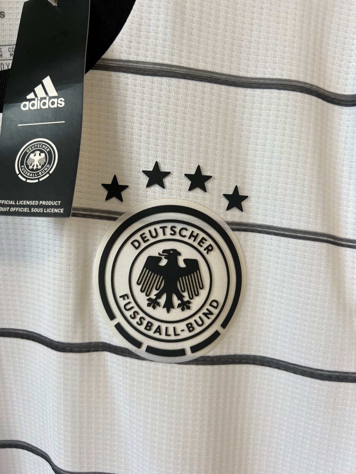 Germany Jersey 2020 Home Player Issue Soccer Shirt Adidas EH6104 Mens Size M