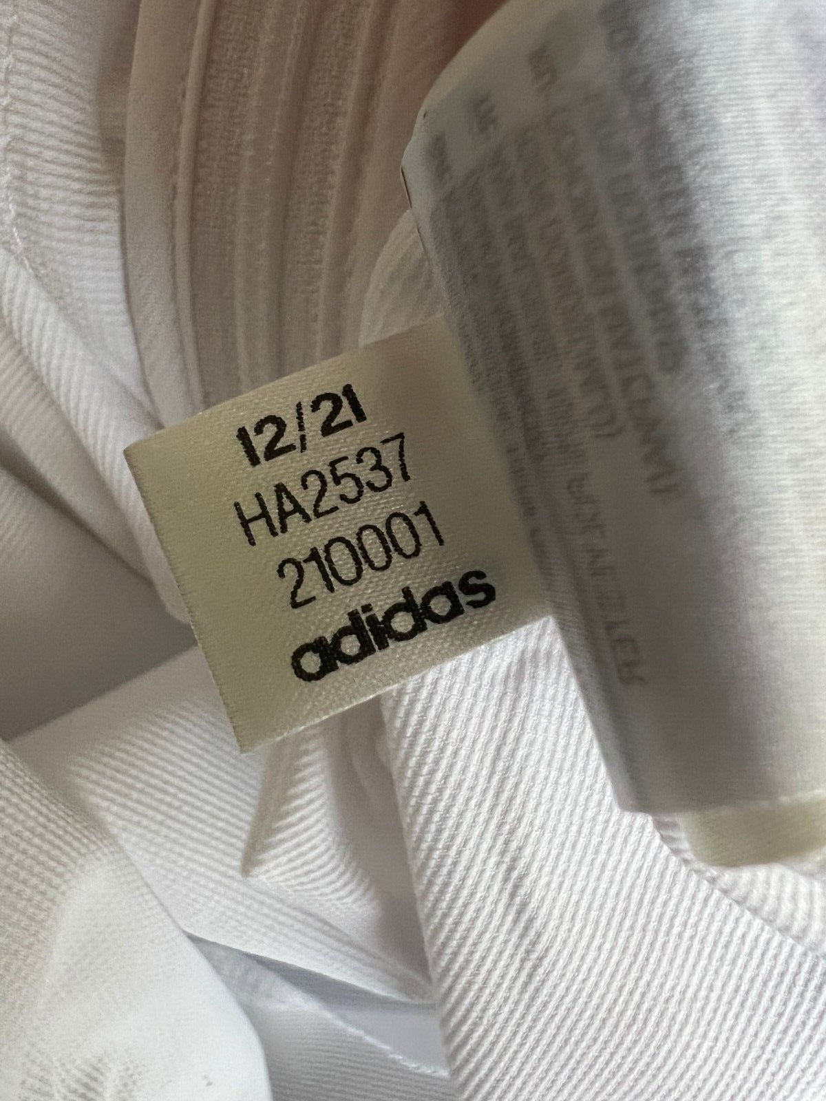 Real Madrid Teamgeist Jacket 2006x2021 White Soccer Adidas HA2537 Mens Size M