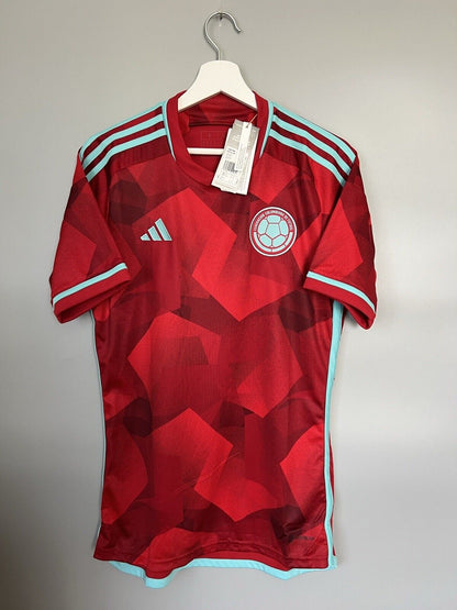 Colombia Jersey 2022 Away Soccer Football Shirt Adidas HB9164 Mens Size S