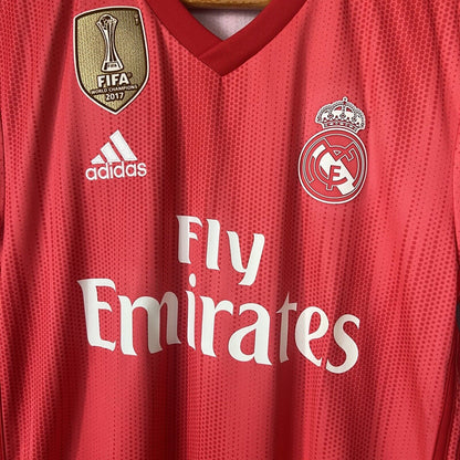 Ramos Real Madrid Jersey 2018-19 Third Small Mens Soccer Shirt DP5445 Adidas