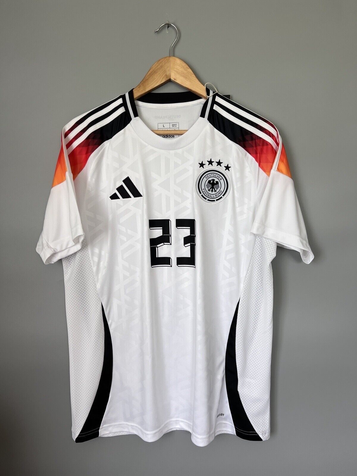 Andrich Germany Jersey 2024 Home Soccer Football Shirt Adidas IP8139 Mens Size L