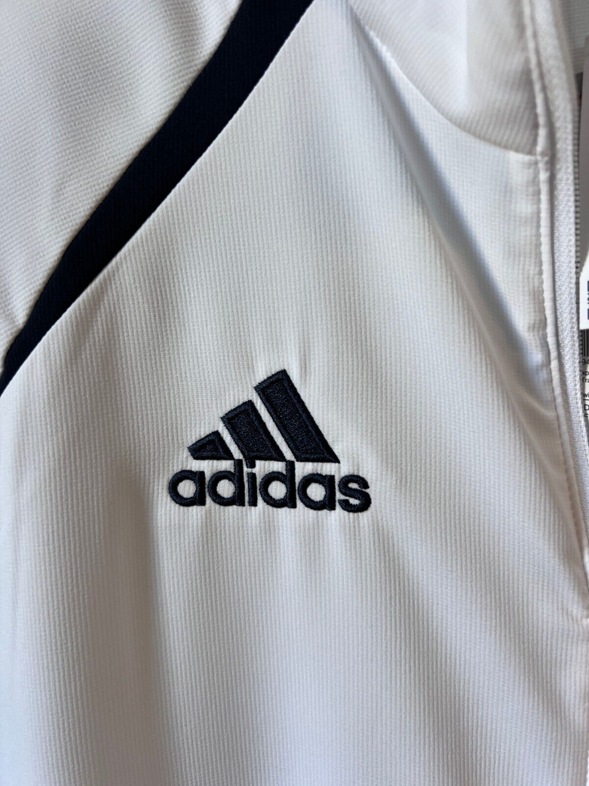 Real Madrid Teamgeist Jacket 2006 x 2021 White Soccer Adidas HA2537 Mens Size M