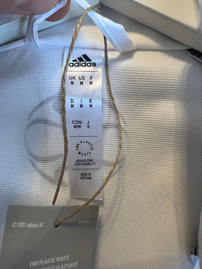 Real Madrid Teamgeist Jacket 2006 x 2021 White Soccer Adidas HA2537 Mens Size M