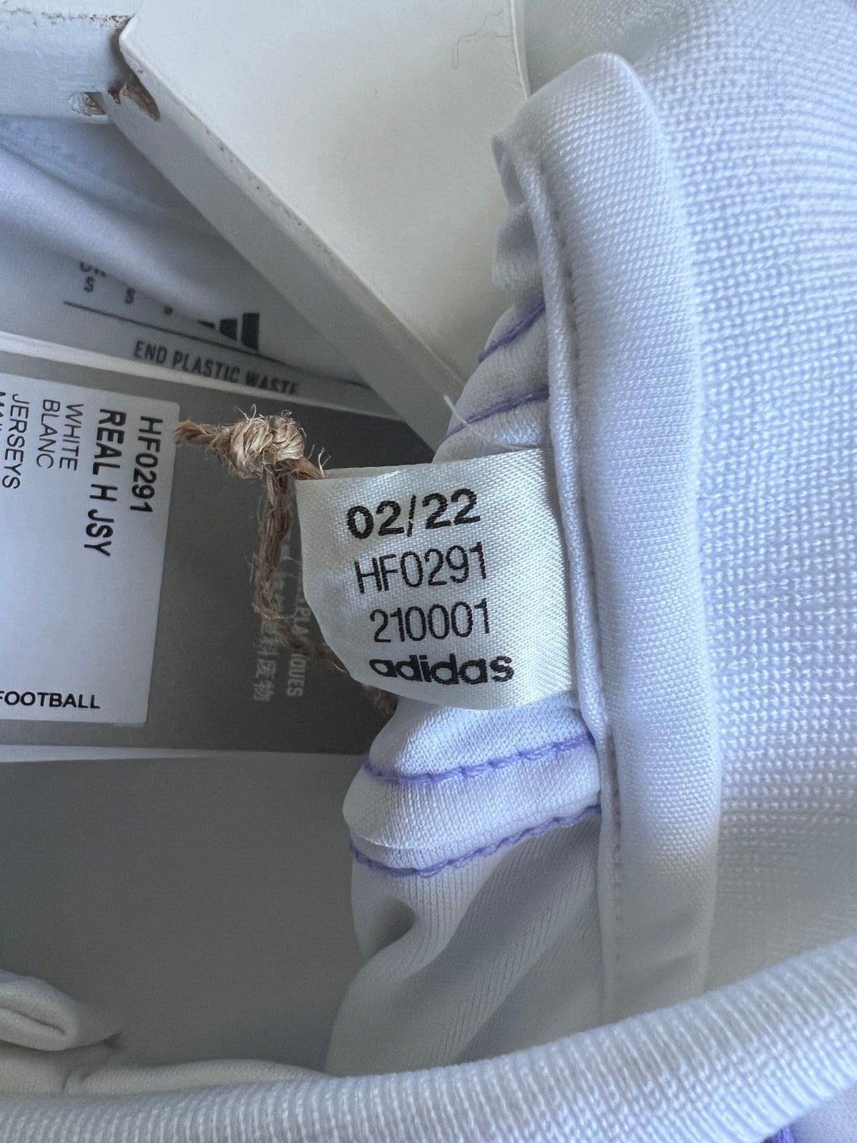 Real Madrid Jersey 22/23 Home Football Soccer Shirt HF0291 Adidas Mens Size S