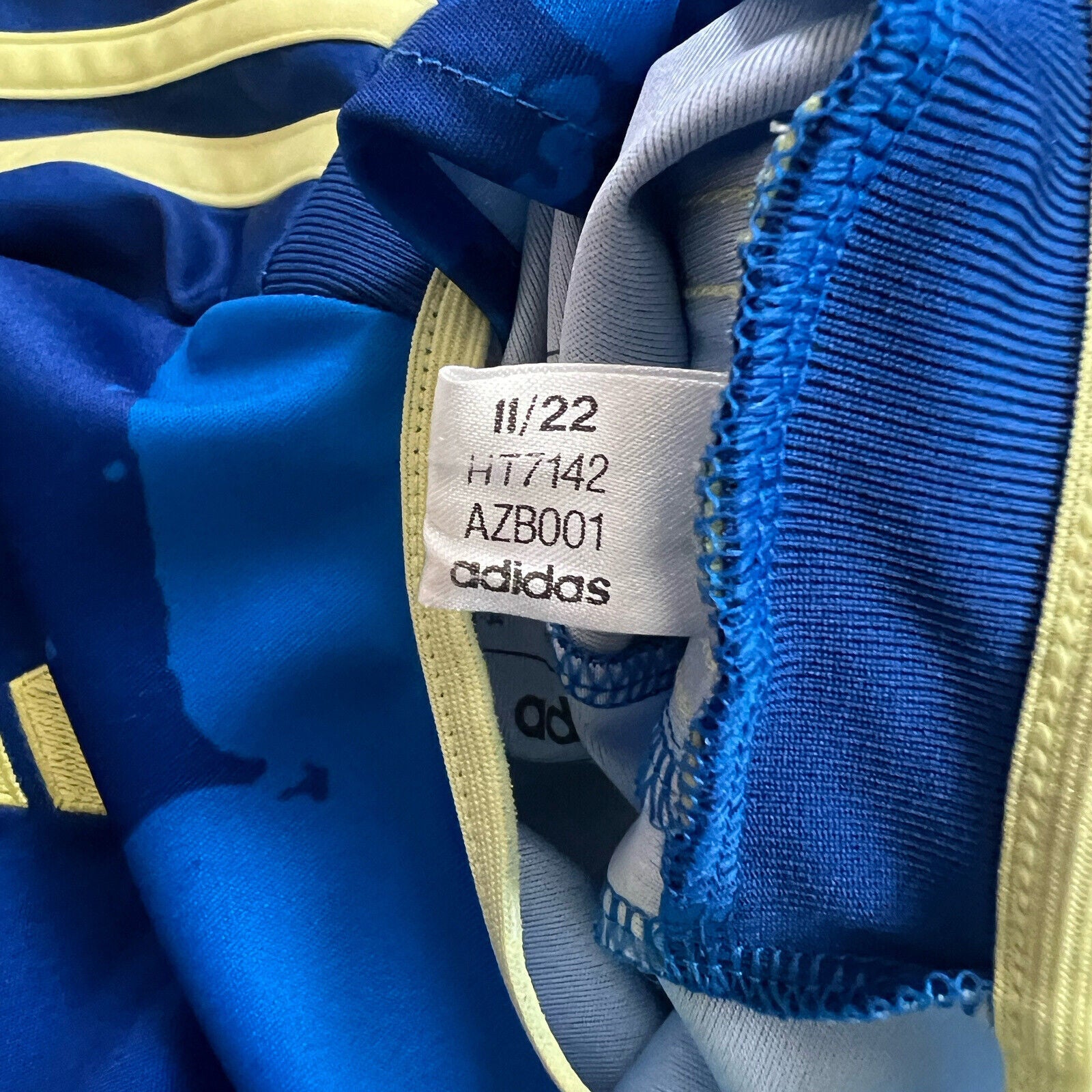Sweden Jersey Team 2023 Away Womens Soccer Football Shirt HT7142 Adidas Size 2XS