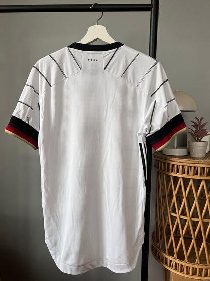 Germany Jersey 2020 Home Authentic Soccer Shirt Adidas EH6104 Mens Size S
