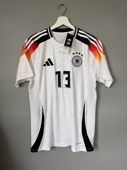 Muller Germany Jersey 2024 Home Soccer Football Shirt Adidas IP8139 Mens Size M