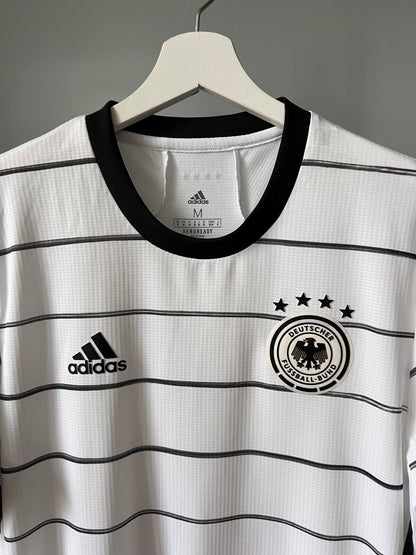 Germany Jersey 2020 Home Authentic Soccer Shirt Adidas EH6104 Mens Size M