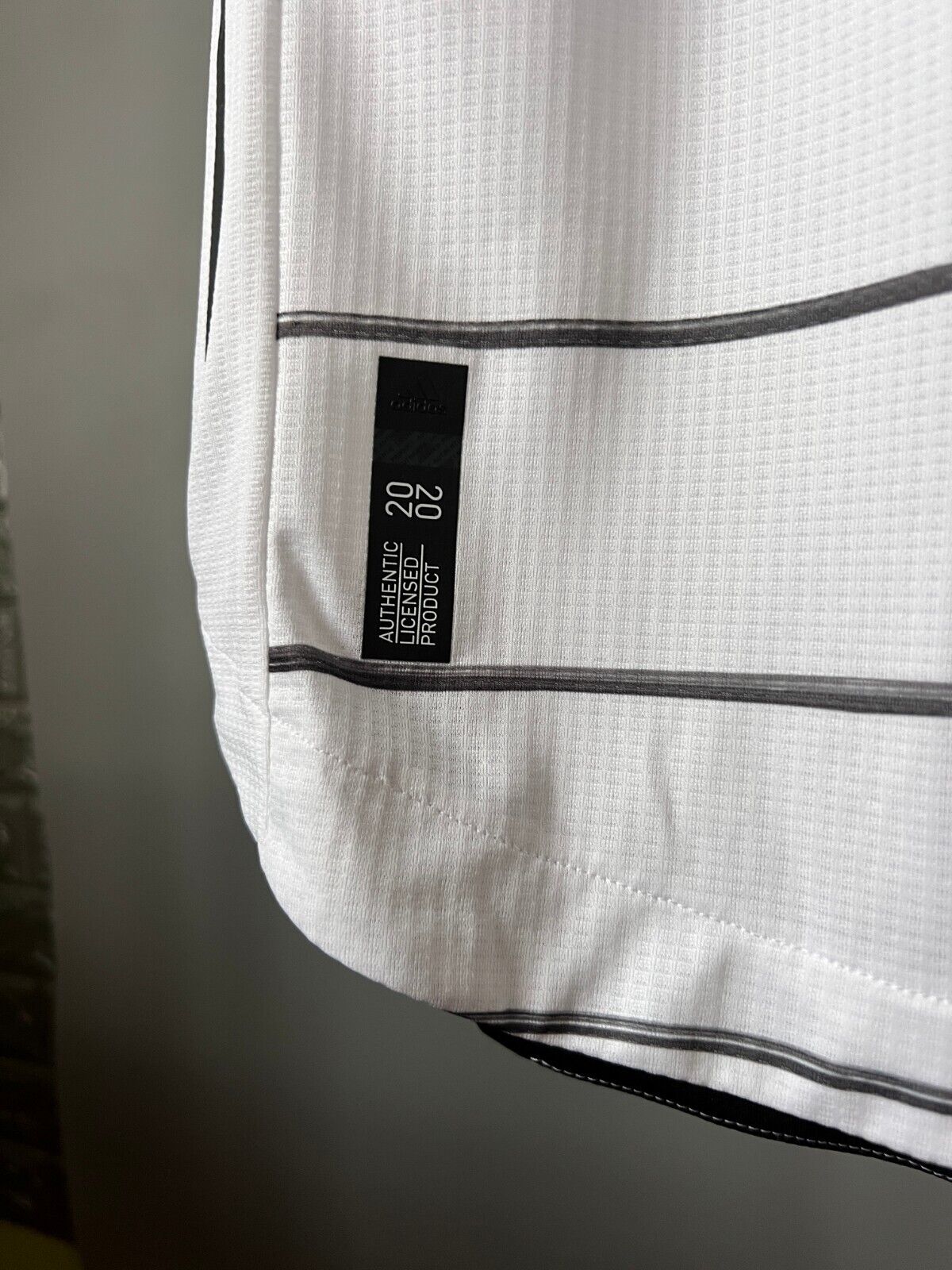 Germany Jersey 2020 Home Authentic Soccer Shirt Adidas EH6104 Mens Size S