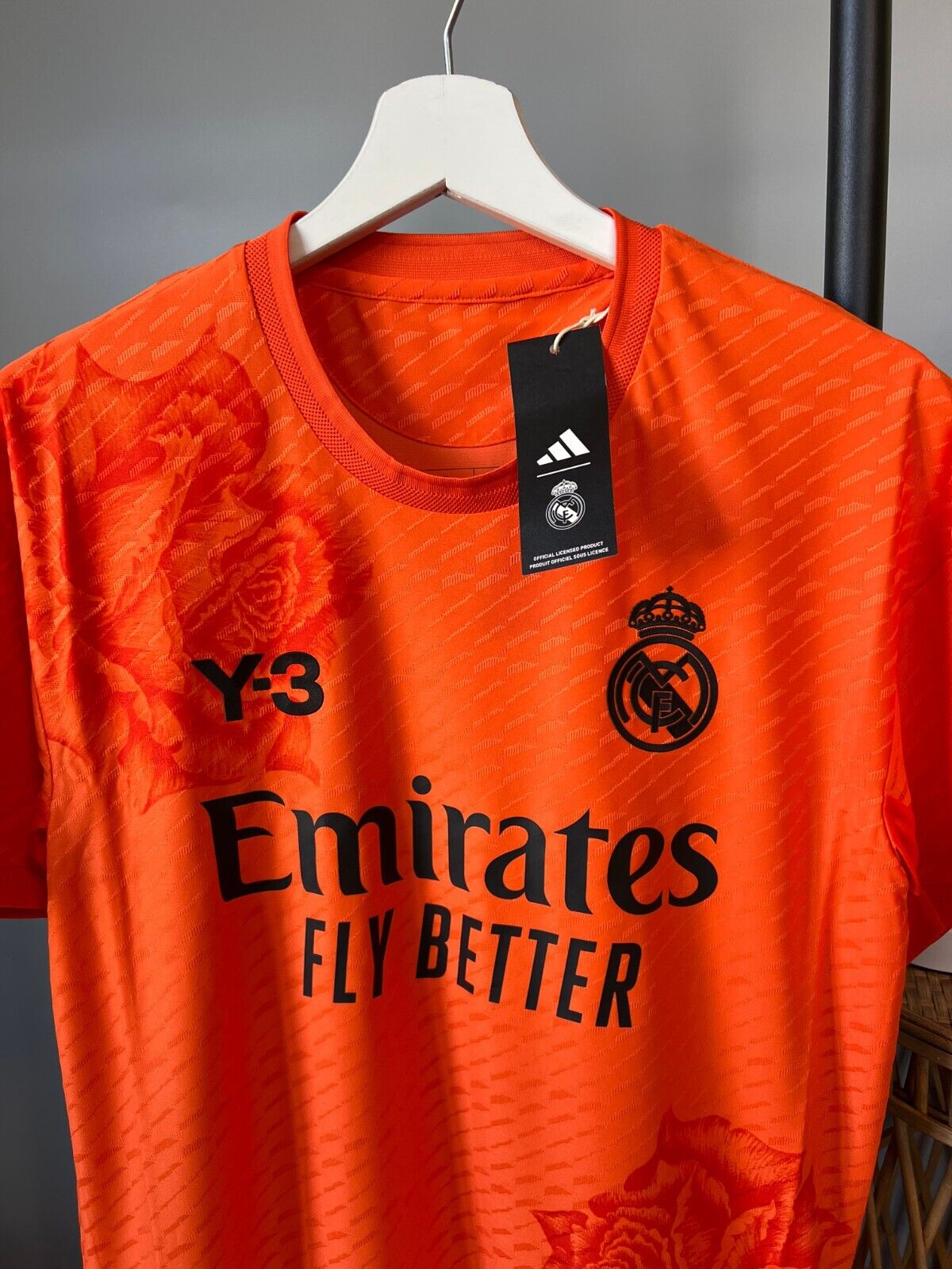 Real Madrid Jersey 23/24 4TH Soccer Shirt Adidas Y-3 Limited Edition Mens Size S