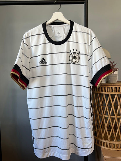 Germany Jersey 2020 Home Authentic Soccer Shirt Adidas EH6104 Mens Size XL