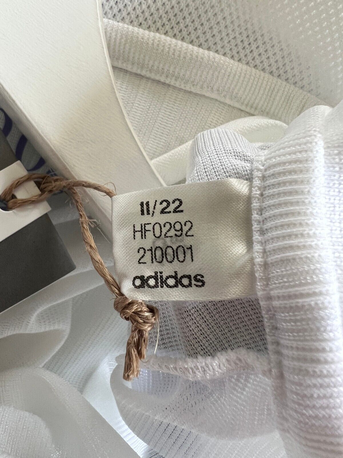 Real Madrid Jersey 22/23 Home Authentic Soccer Shirt HF0292 Adidas Mens Size 2XL