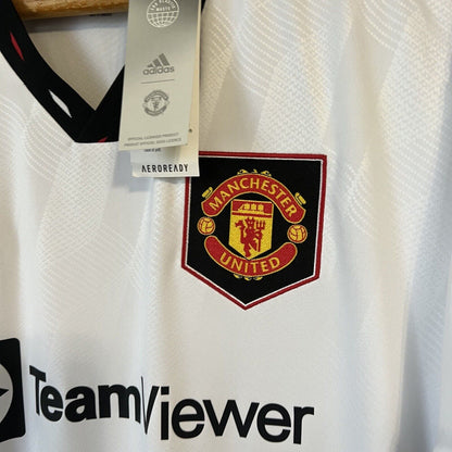 Manchester United Jersey 2022/23 Away Mens Adidas H13880 Football Shirt Size XL