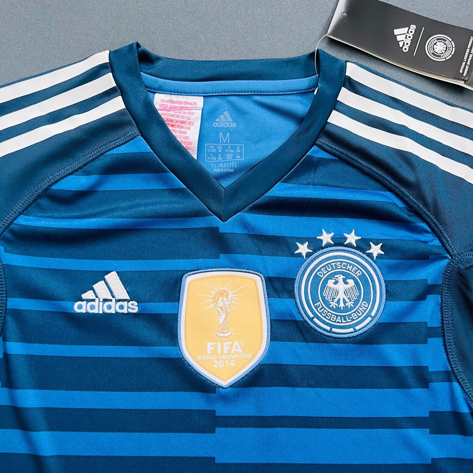 Deutschland Trikot 2018 Home GK Größe 152 Kinder Fußball BQ8399 Adidas