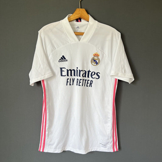 REAL MADRID JERSEY 2020/21 HOME MEDIUM SOCCER FOOTBALL ADIDAS FM4735