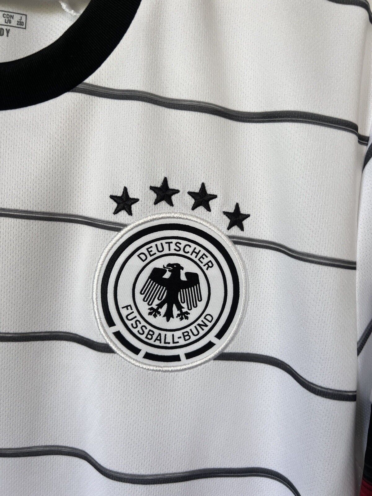 Germany Jersey 2020 Home Soccer Football Shirt Adidas EH6105 Mens Size L