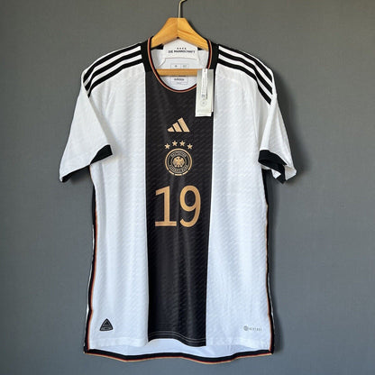 Sane Germany Jersey 2022 Home Authentic Medium Mens Football Shirt Adidas