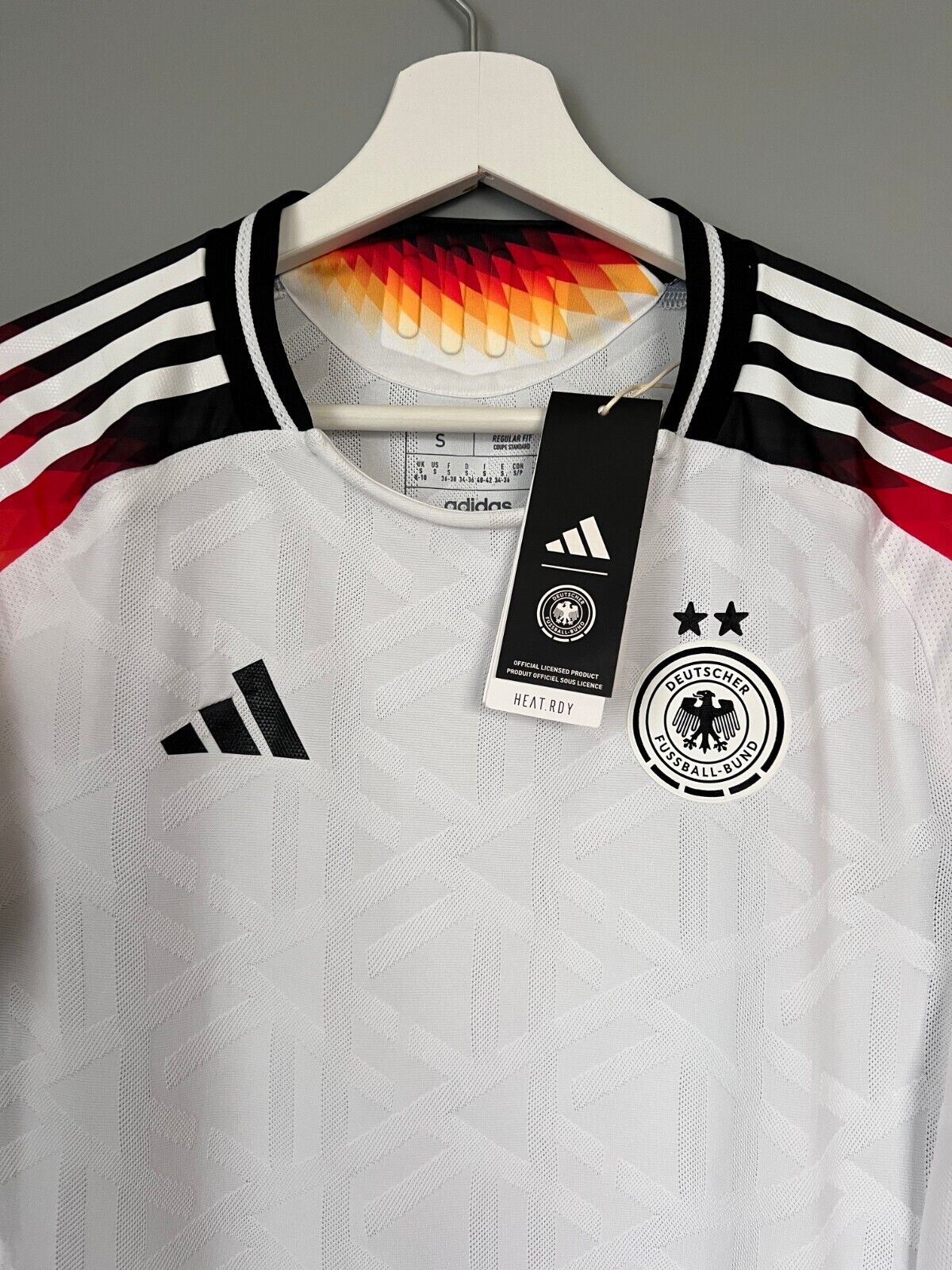 Germany Jersey 2024 Home HEAT.RDY Soccer Football Adidas IZ1618 Womens Size S