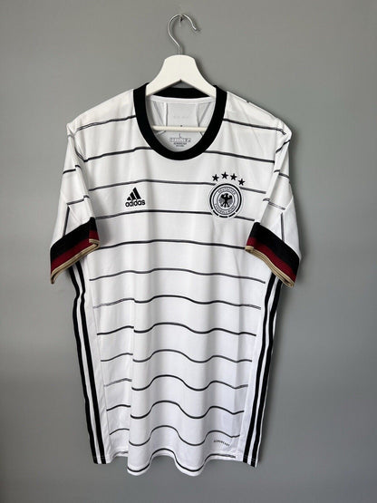 Germany Jersey Home Soccer Football Shirt Adidas DFB EH6105 Mens Size L