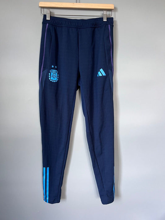 Argentina Tiro 23 Training Pants Blue Football Soccer Adidas HF3914 Mens Size S