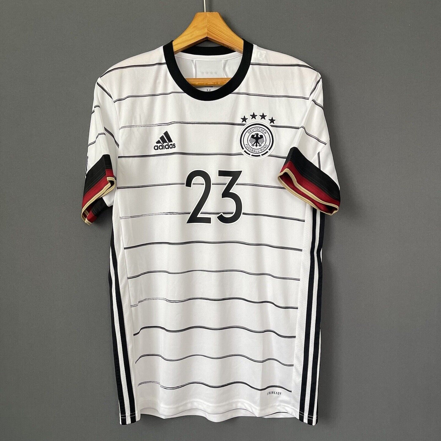 CAN GERMANY JERSEY 2021 HOME SIZE M MENS FOOTBALL SOCCER SHIRT ADIDAS EH6105