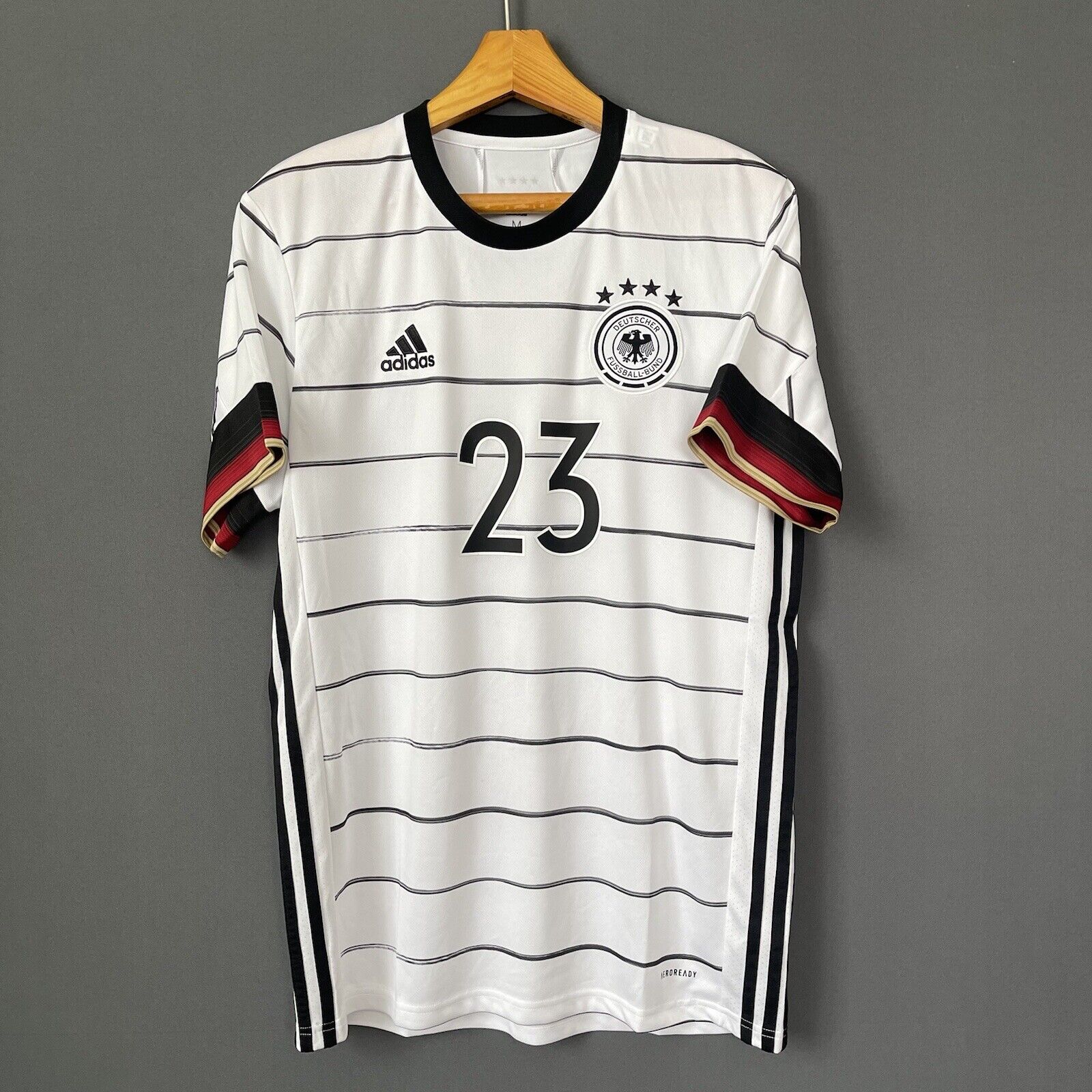 CAN GERMANY JERSEY 2021 HOME SIZE M MENS FOOTBALL SOCCER SHIRT ADIDAS EH6105