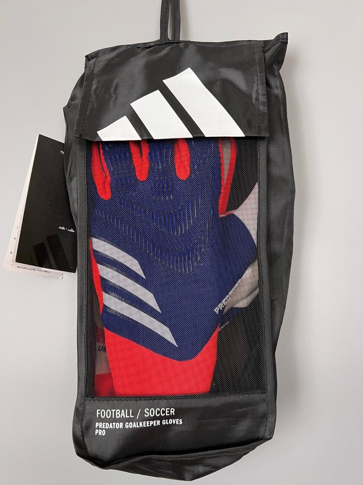 Adidas Predator PRO GL P Goalkeeper Gloves Lucid Blue IS7587 Mens Size 9