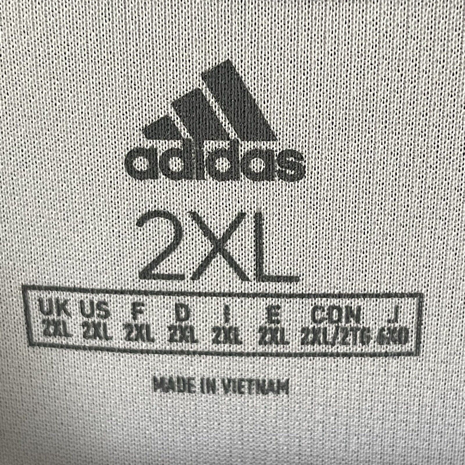 ADIDAS JERSEY TAN TRAINING SIZE 2XL MENS SOCCER FOOTBALL SHIRT [FJ6310]