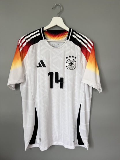 Musiala Germany Jersey 2024 Home HEAT.RDY Soccer Shirt Adidas IZ1620 Mens Size L