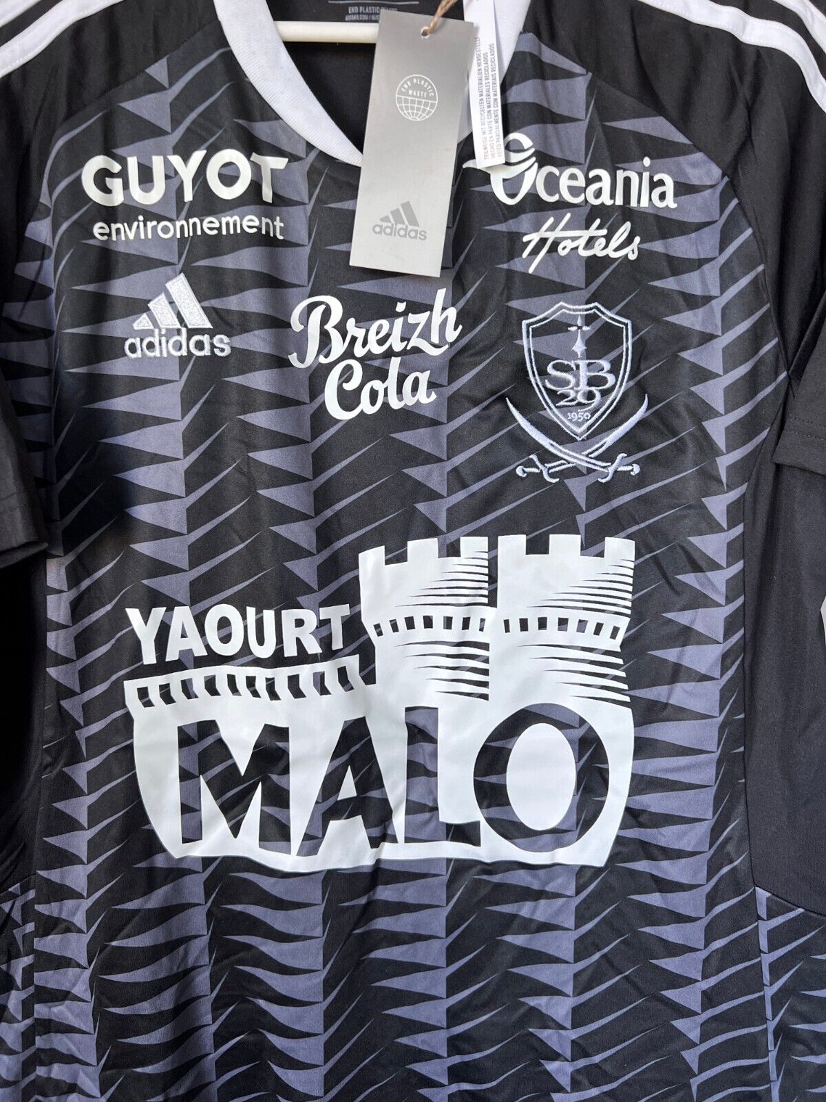 Stade Brestois Brest 29 Jersey 22/23 Third Mens Soccer Shirt Adidas Size M