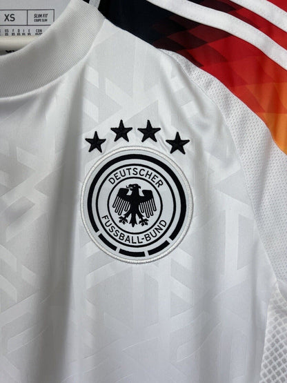 Germany Jersey Euro 2024 Home Soccer Football Shirt Adidas IP8139 Mens Size XS