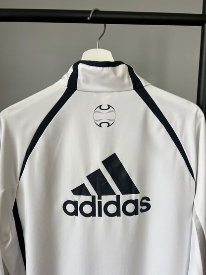 Real Madrid Teamgeist Jacket 2006 x 2021 White Soccer Adidas HA2537 Mens Size M