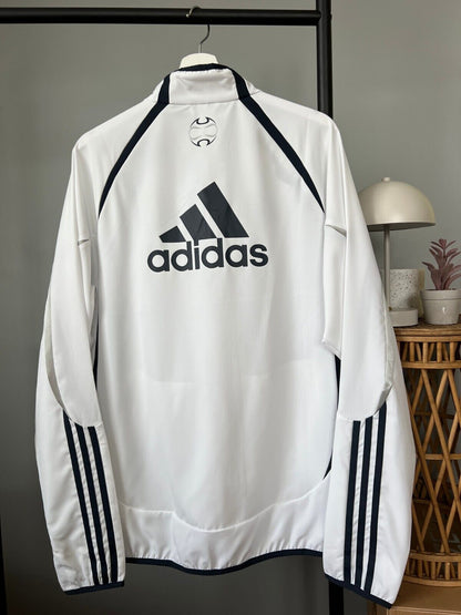 Real Madrid Teamgeist Jacket 2006 x 2021 White Soccer Adidas HA2537 Mens Size M