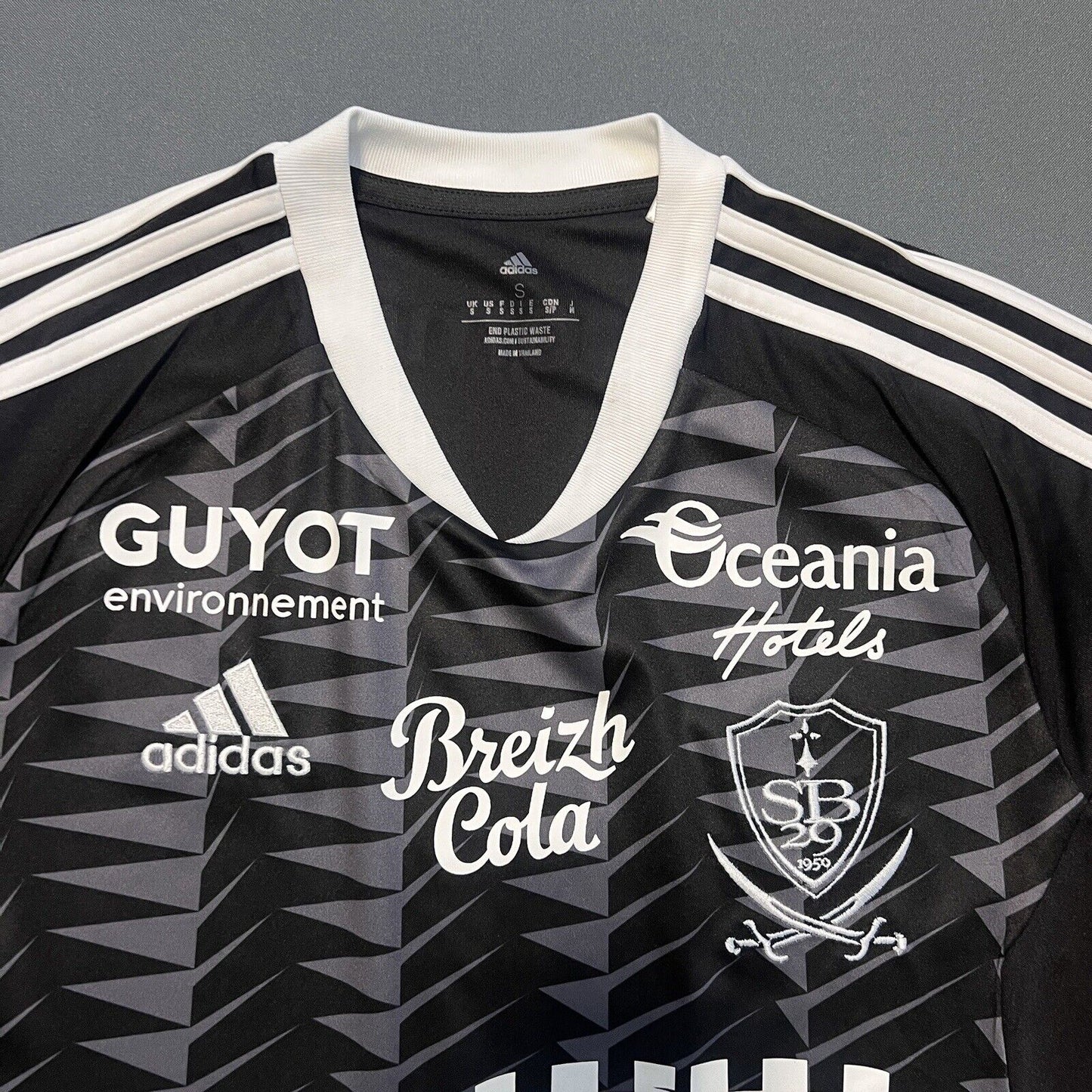 Stade Brestois Brest 29 Jersey 22/23 Third Mens Soccer Shirt Adidas Size S