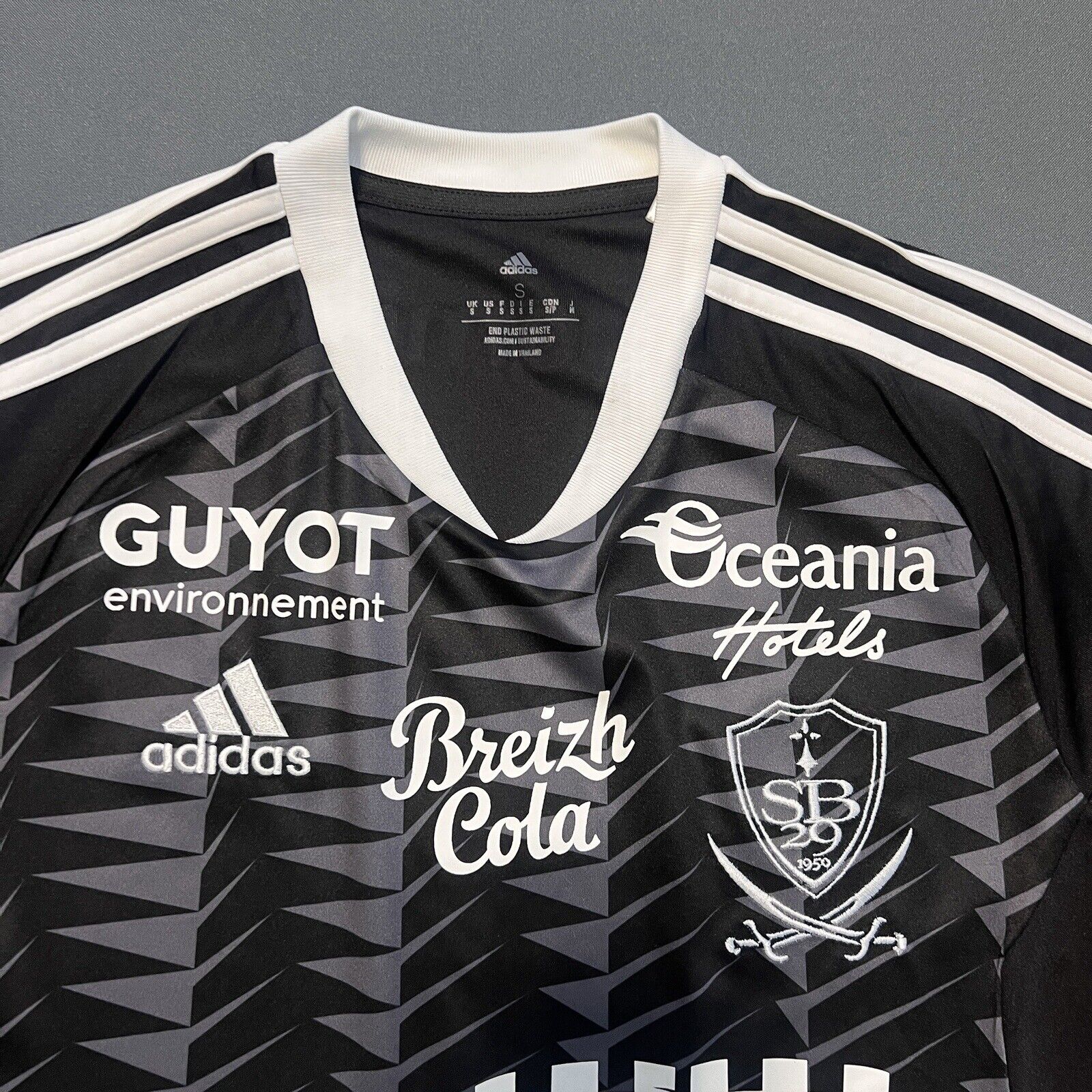 Stade Brestois Brest 29 Jersey 22/23 Third Mens Soccer Shirt Adidas Size S