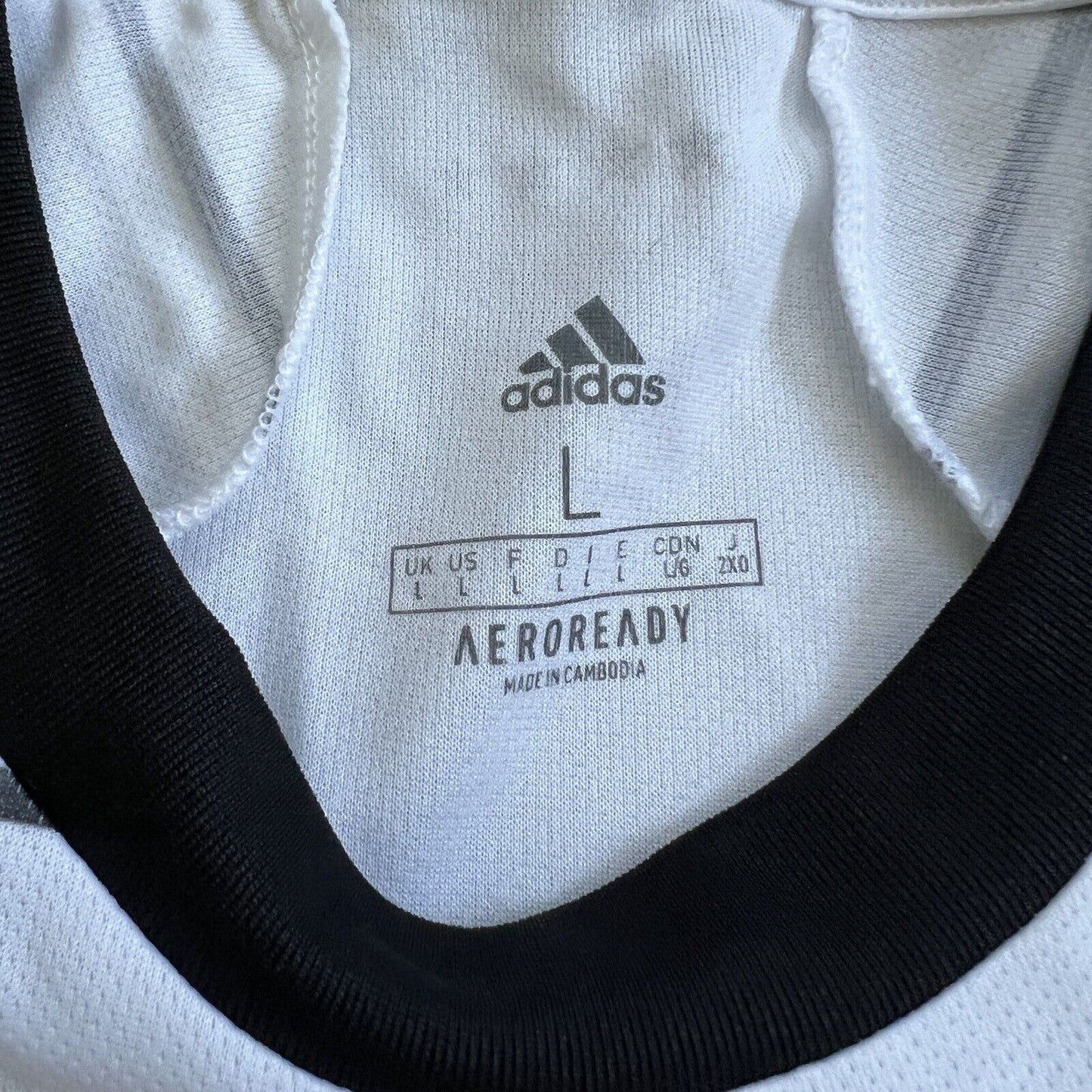 Germany Jersey Home 2019-2021 EH6105 Adidas Mens Football Shirt Size L